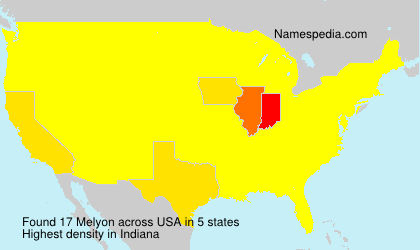 Surname Melyon in USA Surname Melyon in USA
