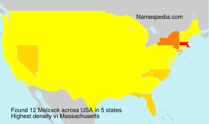 Surname Melzack in USA Surname Melzack in USA