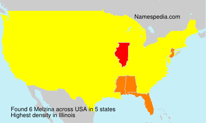 Surname Melzina in USA Surname Melzina in USA
