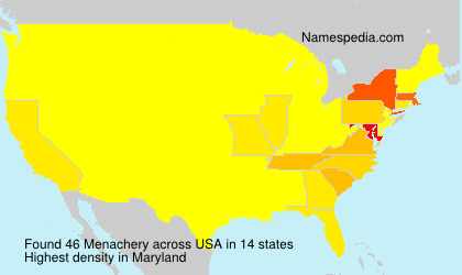 Surname Menachery in USA Surname Menachery in USA