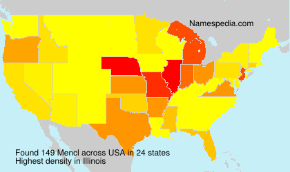 Surname Mencl in USA Surname Mencl in USA