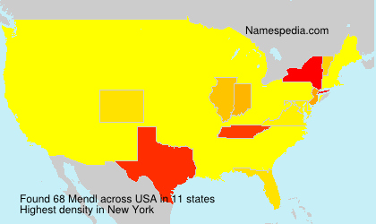 Surname Mendl in USA Surname Mendl in USA