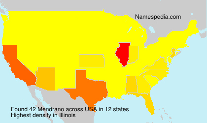 Surname Mendrano in USA Surname Mendrano in USA