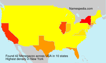 Surname Menegazzo in USA Surname Menegazzo in USA