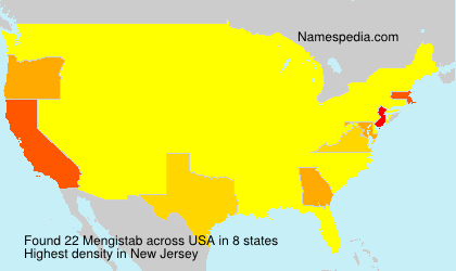 Surname Mengistab in USA Surname Mengistab in USA
