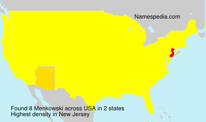 Surname Menkowski in USA Surname Menkowski in USA