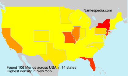 Surname Menos in USA Surname Menos in USA