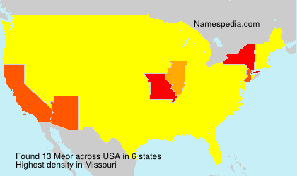 Surname Meor in USA Surname Meor in USA