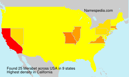 Surname Merabet in USA Surname Merabet in USA