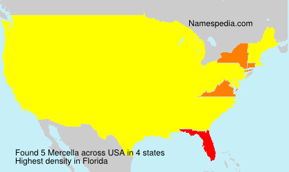Surname Mercella in USA Surname Mercella in USA