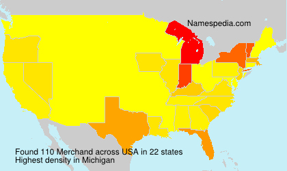 Surname Merchand in USA Surname Merchand in USA