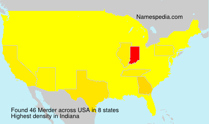 Surname Merder in USA Surname Merder in USA