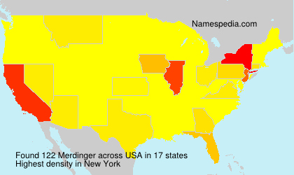 Surname Merdinger in USA Surname Merdinger in USA