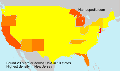 Surname Merdler in USA Surname Merdler in USA