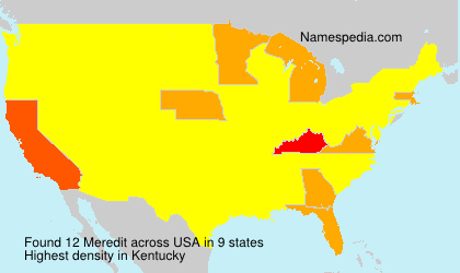 Surname Meredit in USA Surname Meredit in USA