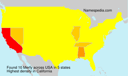 Surname Merfy in USA Surname Merfy in USA