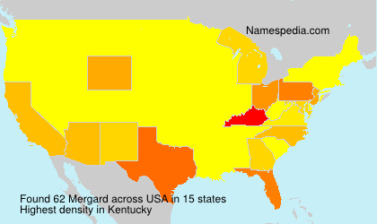 Surname Mergard in USA Surname Mergard in USA