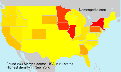 Surname Merges in USA Surname Merges in USA