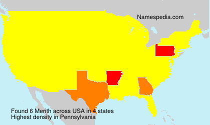 Surname Merith in USA Surname Merith in USA