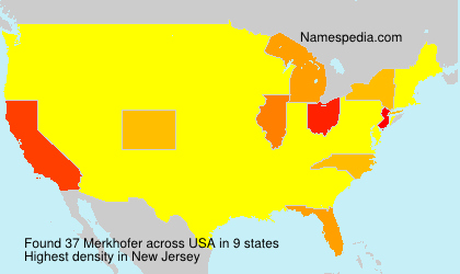 Surname Merkhofer in USA Surname Merkhofer in USA