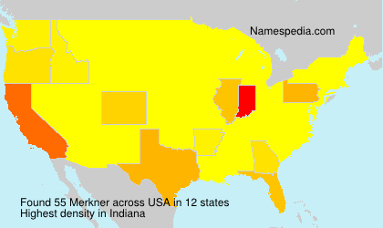Surname Merkner in USA Surname Merkner in USA