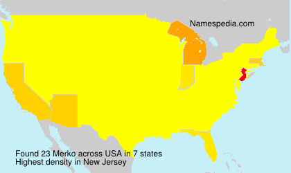 Surname Merko in USA Surname Merko in USA