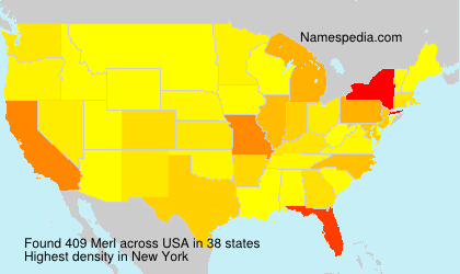 Surname Merl in USA Surname Merl in USA