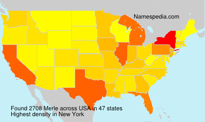Surname Merle in USA Surname Merle in USA