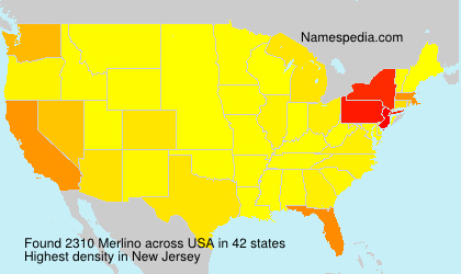 Surname Merlino in USA Surname Merlino in USA