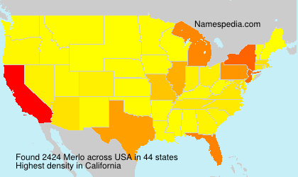 Surname Merlo in USA Surname Merlo in USA