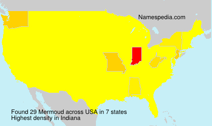 Surname Mermoud in USA Surname Mermoud in USA