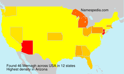 Surname Mernagh in USA Surname Mernagh in USA