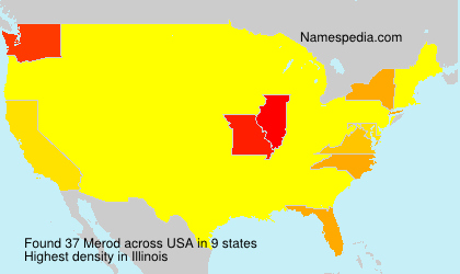 Surname Merod in USA Surname Merod in USA