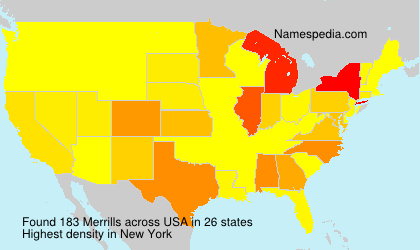 Surname Merrills in USA Surname Merrills in USA