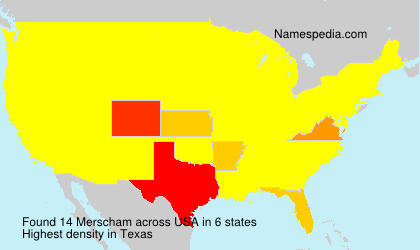 Surname Merscham in USA Surname Merscham in USA