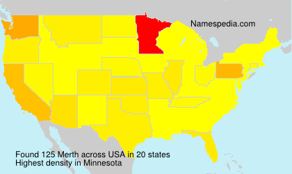 Surname Merth in USA Surname Merth in USA