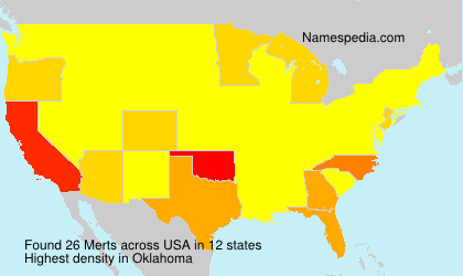 Surname Merts in USA Surname Merts in USA