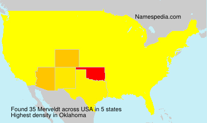 Surname Merveldt in USA Surname Merveldt in USA