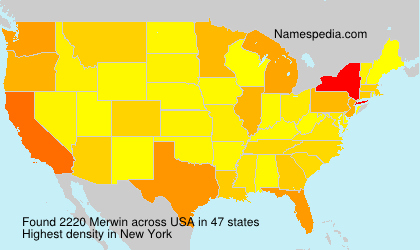 Surname Merwin in USA Surname Merwin in USA