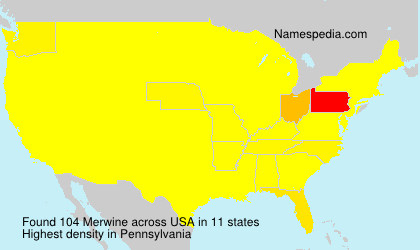 Surname Merwine in USA Surname Merwine in USA