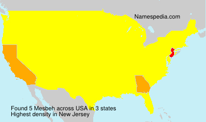 Surname Mesbeh in USA Surname Mesbeh in USA