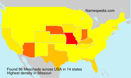 Surname Meschede in USA Surname Meschede in USA