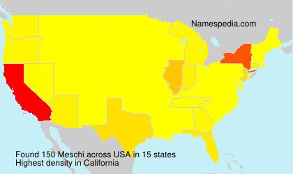 Surname Meschi in USA Surname Meschi in USA