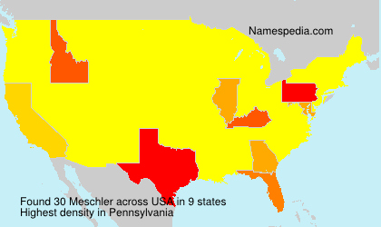 Surname Meschler in USA Surname Meschler in USA