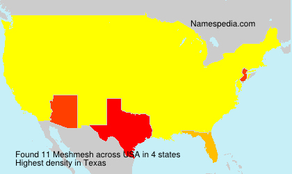 Surname Meshmesh in USA Surname Meshmesh in USA