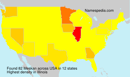 Surname Meskan in USA Surname Meskan in USA