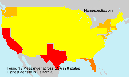 Surname Messanger in USA Surname Messanger in USA