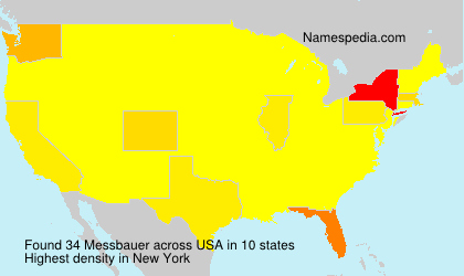 Surname Messbauer in USA Surname Messbauer in USA