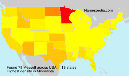 Surname Messelt in USA Surname Messelt in USA