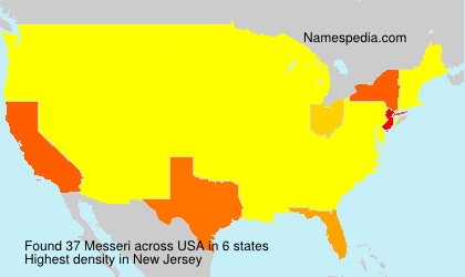 Surname Messeri in USA Surname Messeri in USA